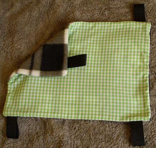 Lime Green Check Hammock