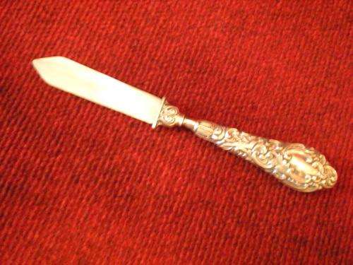 Lovely Silver & Mother of Pearl Letter Opener
