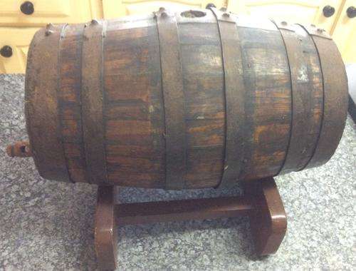 Vintage Wooden Barrel