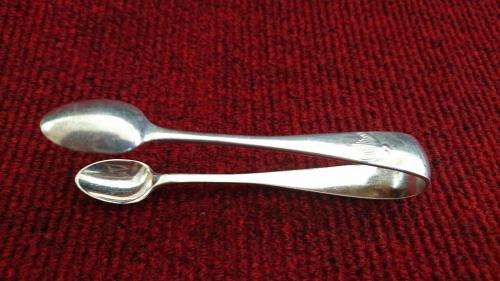 Mappin and Webb Silver Sugar Tongs