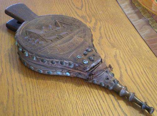 Pair of Very Old Bellows