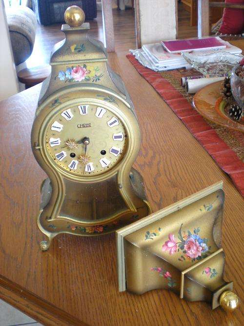 Christ Bracket Clock with Bracket