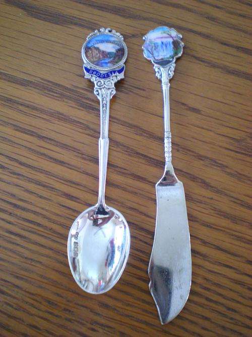 Rhodesian Spoon & Cake Knife