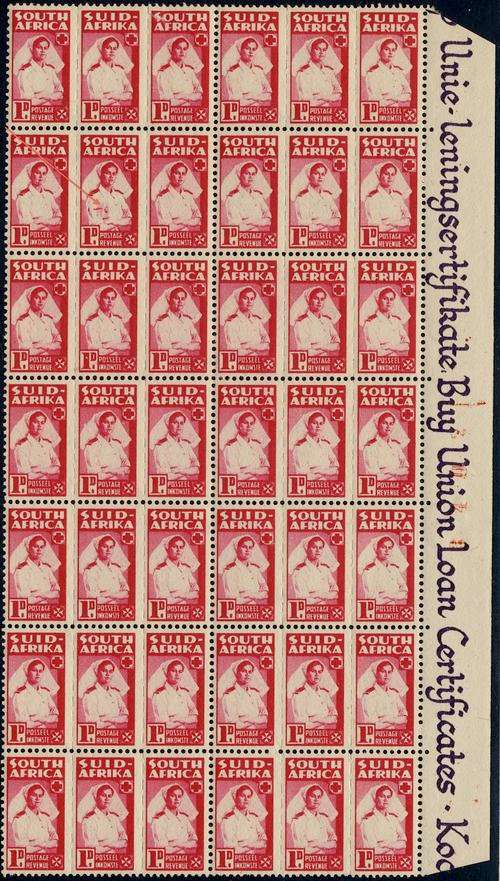 Union of South Africa 1942/44 War Effort with variety