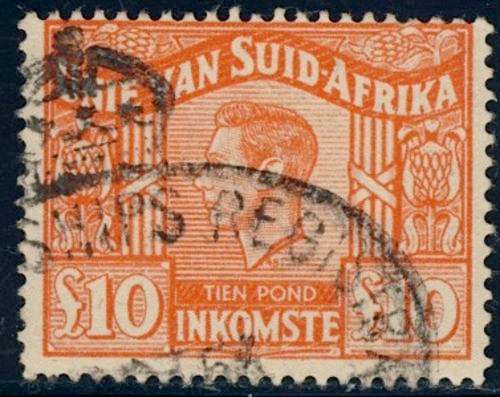 Union of South Africa 1946/52 Geo VI Revenue