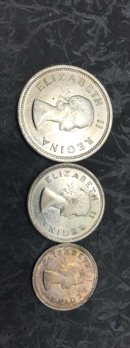 1958 COMPLETE SET IN AU AND UNC CONDITION ALL FOR ONE BID