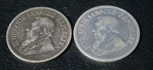 1894 AND 1895 2.5 SHILLING BOTH FOR ONE BID