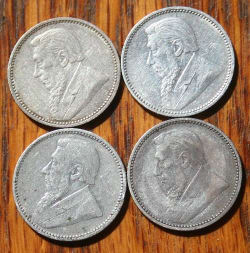 1896 6 PENCE X 4 ALL FOR ONE BID