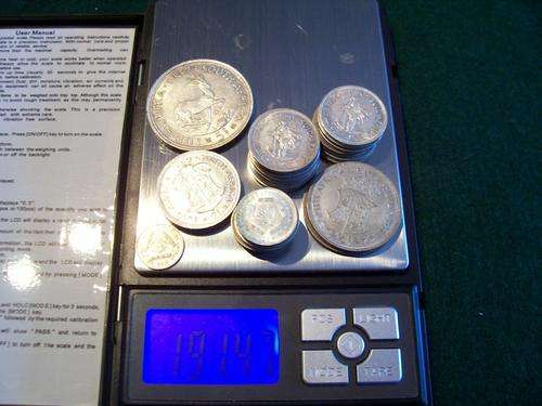 191G S A SILVER COINS MOSTLY GOOD SOME WORN ON BID FOR ALL