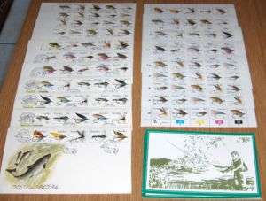 COLLECTION OF FDC AND SHEETS OF FLIES