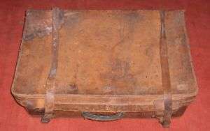 OLD LEATHER SUITCASE SIZE 700 X 430 X 230MM