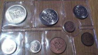 1972 PLUS 1973 UNC SETS AS ISSUED BY MINT