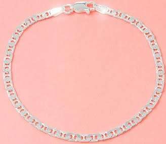 Majestic Sterling silver bracelet 7inch x 3mm wide