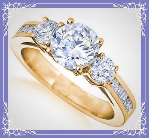 Stunning simulated diamond ring for any occasion