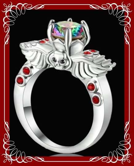 Mysterious mystic topaz ring S8