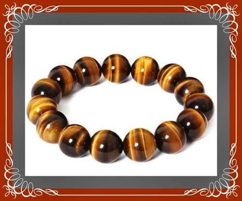 Unusual tiger's eye stone bracelet
