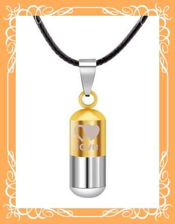 Amazing mini-urn keepsake necklace pendants