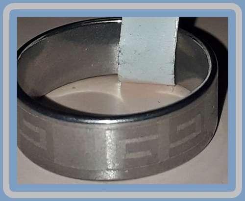 Fashionable stainless steel ring