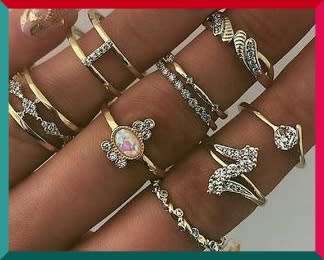 Wonderful midi ring set (knuckle rings)