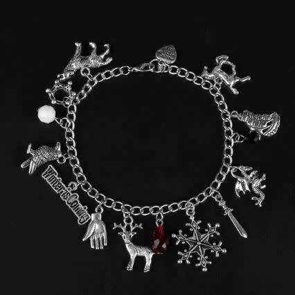 Game of Thrones inspired charm bracelet