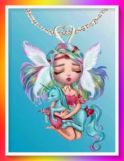 Exquisite Fairy Princess Pendant Necklace