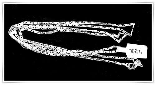 Sterling silver S80 coated chains