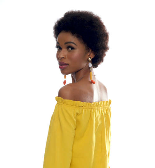 Amber Brazilian Afro Wig - Natural Color