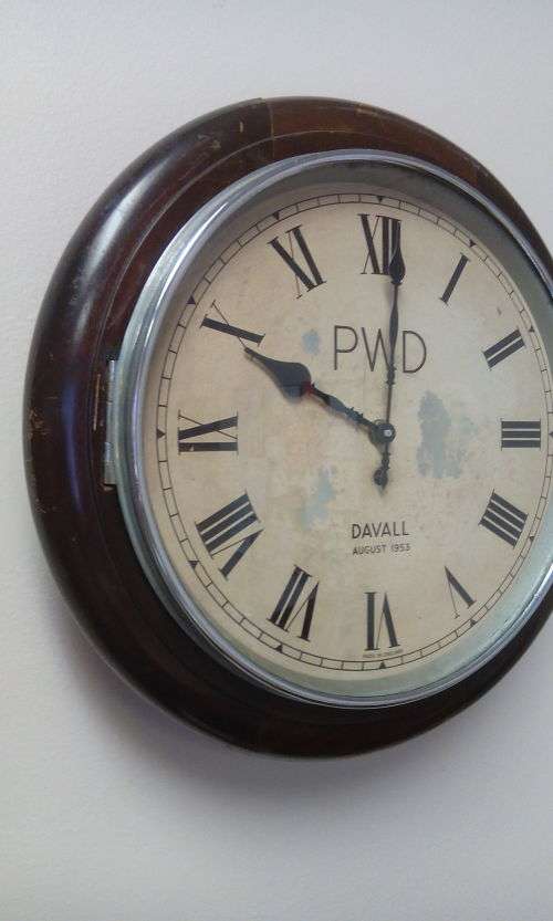 Antique PWD Clock
