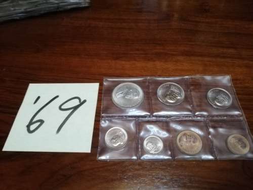 1969 SA Coin set