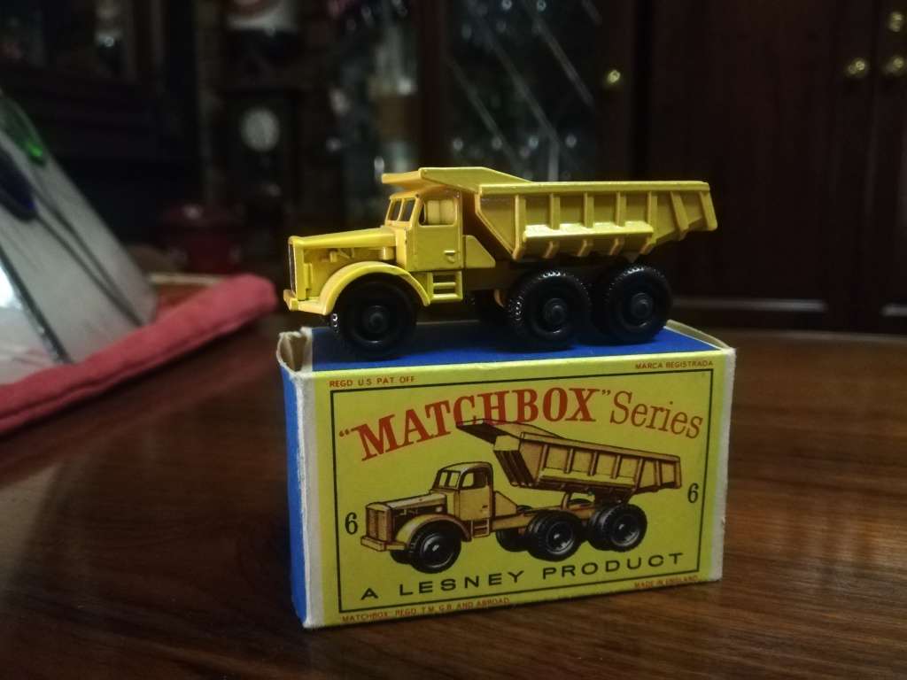 Matchbox Euclid Dump Truck in Original Box