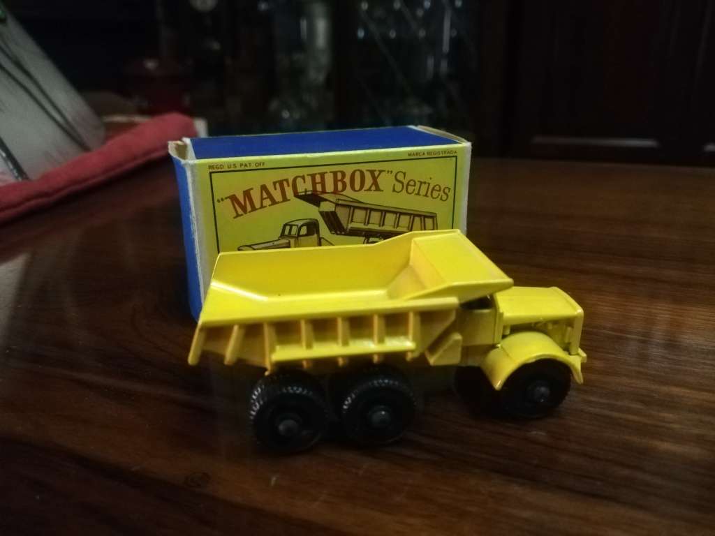 Matchbox Euclid Dump Truck in Original Box