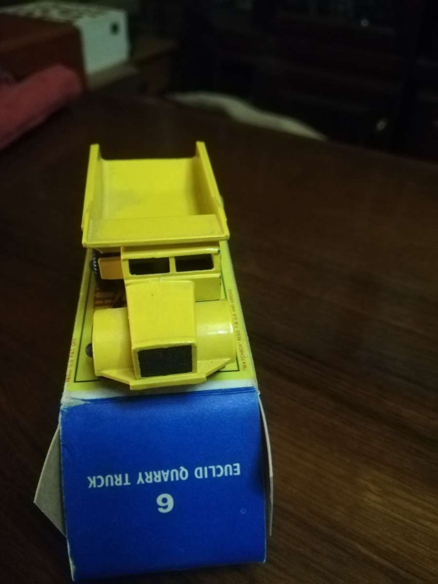 Matchbox Euclid Dump Truck in Original Box