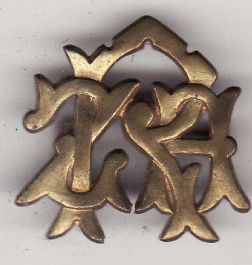 Boer War - ZAR collar title.