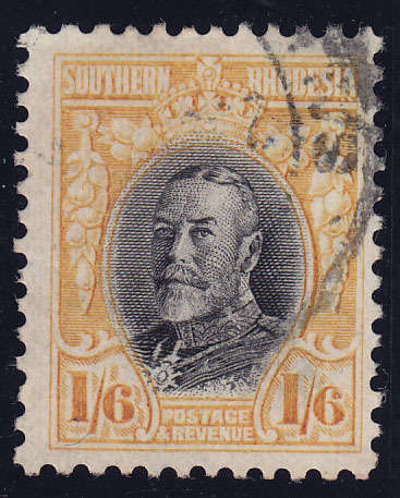 SOUTHERN RHODESIA FIELD MARSHALL SACC 26a (perf 11.5)  FU  CV=R1500