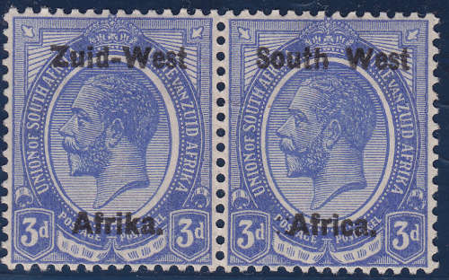 SWA 1923 KING GEORGE V  SACC 4 UM  (TYPE 1)  CV=R250