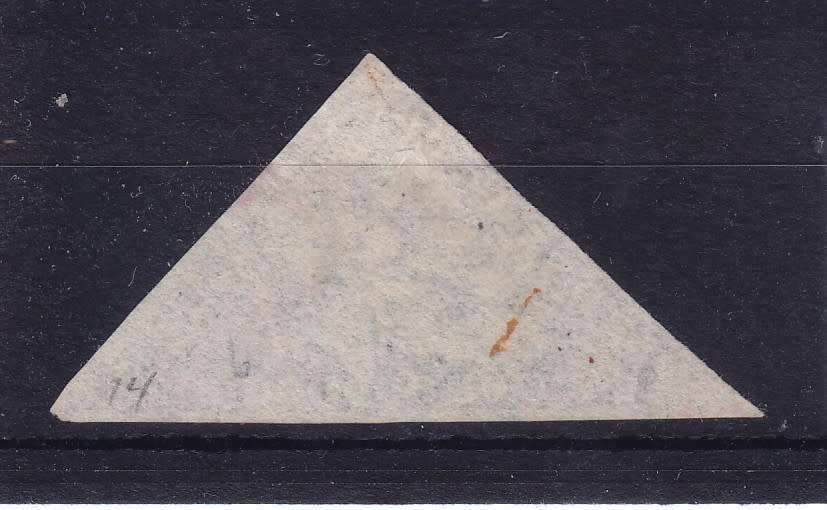 CAPE OF GOOD HOPE 1863 TRIANGULAR SACC 16 STUNNING UNUSED   CV R18000