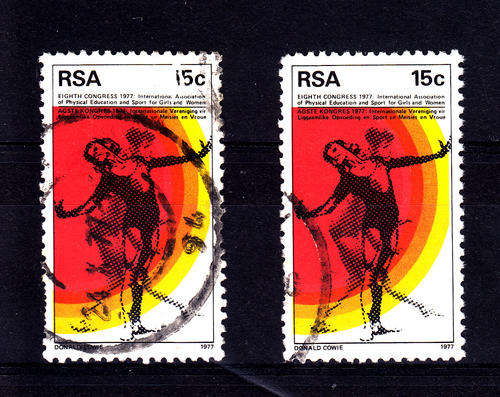 MAJOR ERROR - RSA  1977 15C GYMNASTS SACC 439