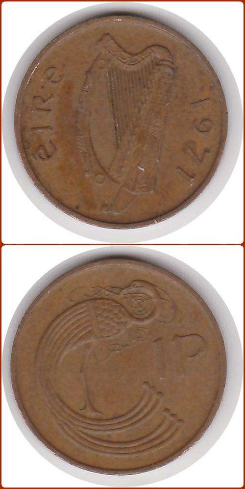 IRELAND - 1971 - 1 PENNY