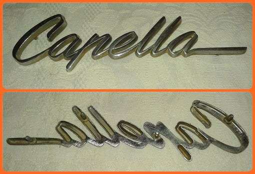 MAZDA CAPELLA BADGE