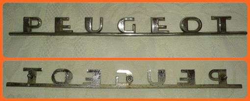 PEUGEOT BADGE