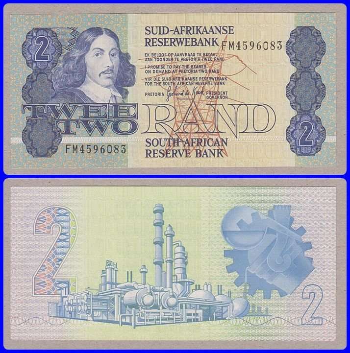 GPC DE KOCK - 1981/3 - 1 RAND - UNC NOTE - SER# FM4596083