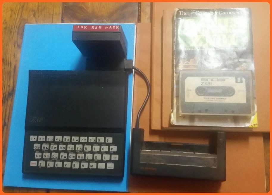 VINTAGE - SINCLAIR ZX 81 PERSONAL COMPUTER - (AS IS)
