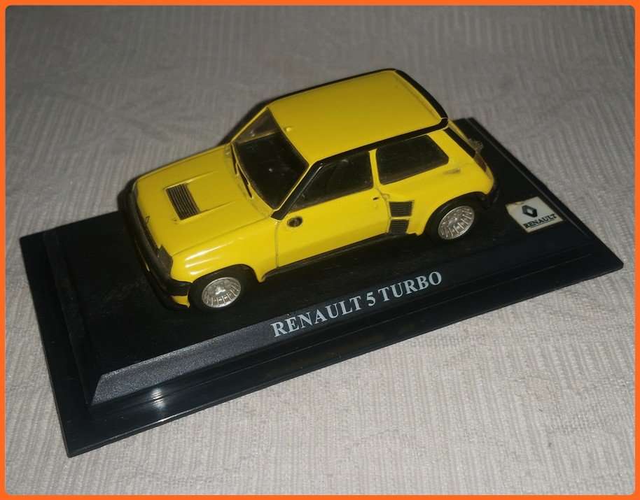 1981 - RENAULT 5 TURBO  - 1/43 SCALE - DEL PRADO