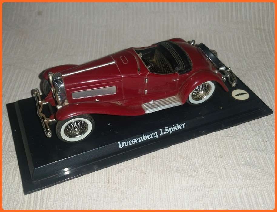 1935 DUESENBERG J. SPIDER  - 1/43 SCALE - DEL PRADO