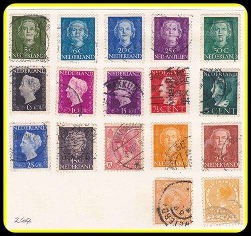 NETHERLAND - EARLY SELECTION 6 of 7- (hinged on paper)