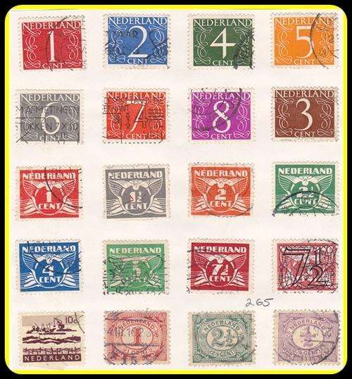 NETHERLAND - EARLY SELECTION 7 of 7- (hinged on paper)