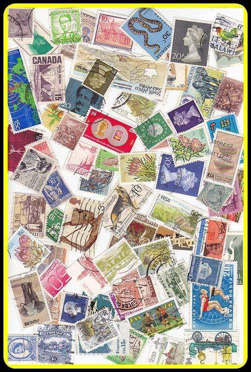 70+ STAMP WORLD MIX 3 of 10