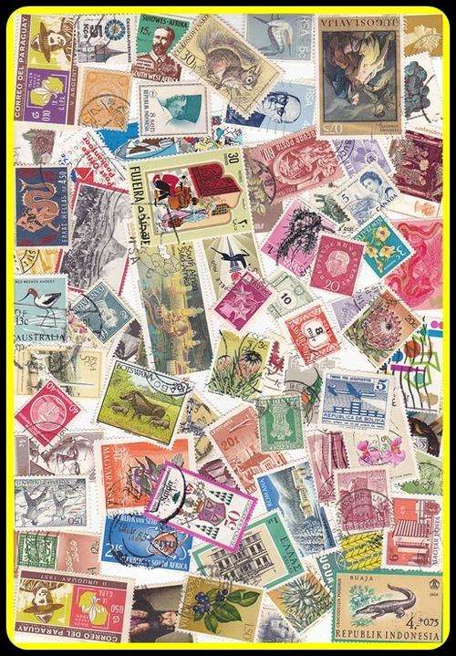 70+ STAMP WORLD MIX 6 of 10