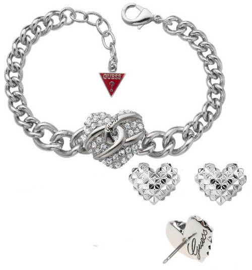 Guess Ladies Jewellery Set with Gift Box - 3 Options
