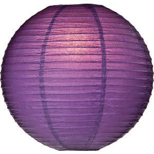 Chinese Solar Sky Lantern Purple